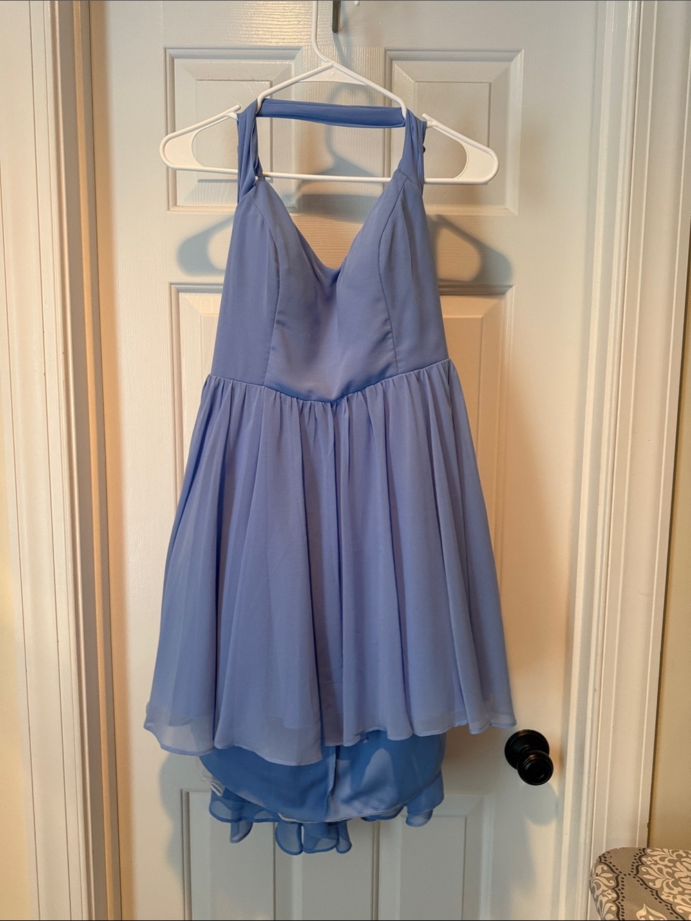 Lilac Halter-Style Prom Dress for Women